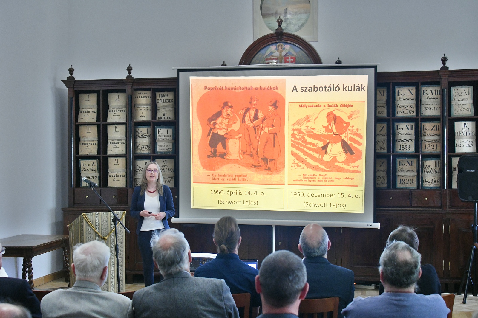 A tulajdonfosztásokról és államosításról tartottak konferenciát a vármegyei levéltárban